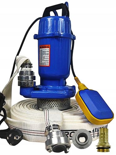 POMPA DO WODY BRUDNEJ CZYSTEJ ŚCIEKÓW Z PŁYWAKIEM SITO SITKO 2650W WĄŻ 20M na Arena.pl