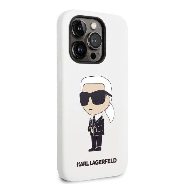 Etui Karl Lagerfeld do iPhone 14 Pro, Biały zdjęcie 4