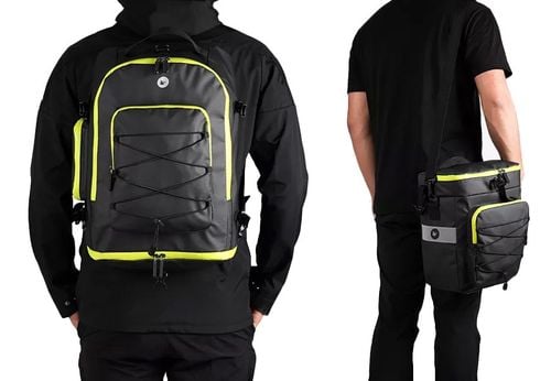 Torba Na Rower 3W1 - Sakwa Rowerowa Na Bagażnik 65L Plecak Torba Na Ramię na Arena.pl