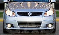 Suzuki SX4 Sportback -Chromowane Listwy Chrome Grill Atrapy Zderzaka Tuning