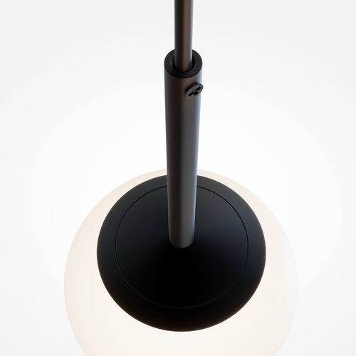Kulista lampa wisząca Basic Form MOD321PL-01B kula ball czarna na Arena.pl