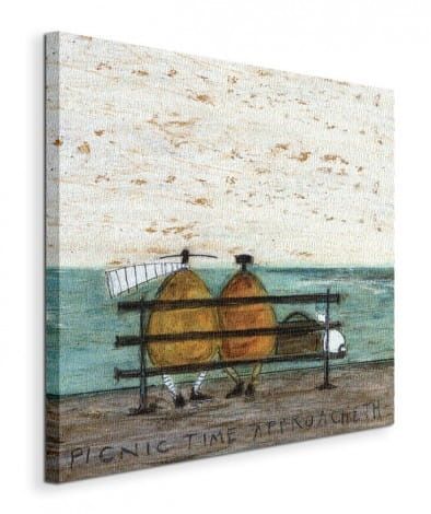 Sam Toft Picnic Time Approacheth - Obraz na płótnie 40x40 cm na Arena.pl