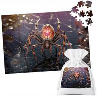PUZZLE TRADYCYJNE - ZWIERZĘTA PAJĄK ROBAK - 110 el