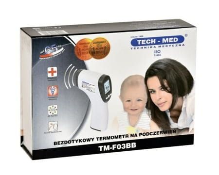 Termometr bezdotykowy TM-F03BB TECH-MED na Arena.pl