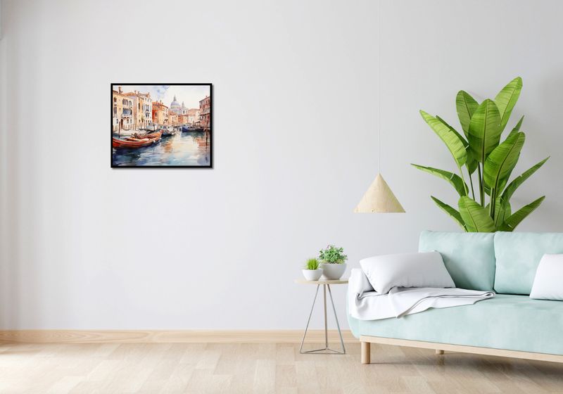 Plakat 60x50cm Wenecka Impresja zdjęcie 4