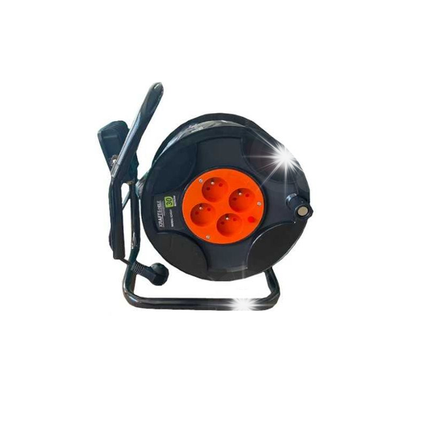 PRZEDŁUŻACZ BĘBNOWY 30M + LED SOLIDNY zdjęcie 1