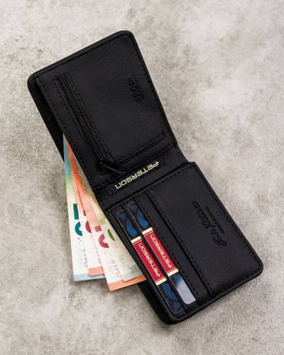 portfel męski eko ptn eh-06z-5921 black na Arena.pl