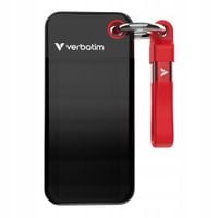Dysk SSD zewnetrzny Verbatim Pocket SSD 2TB Black/Red