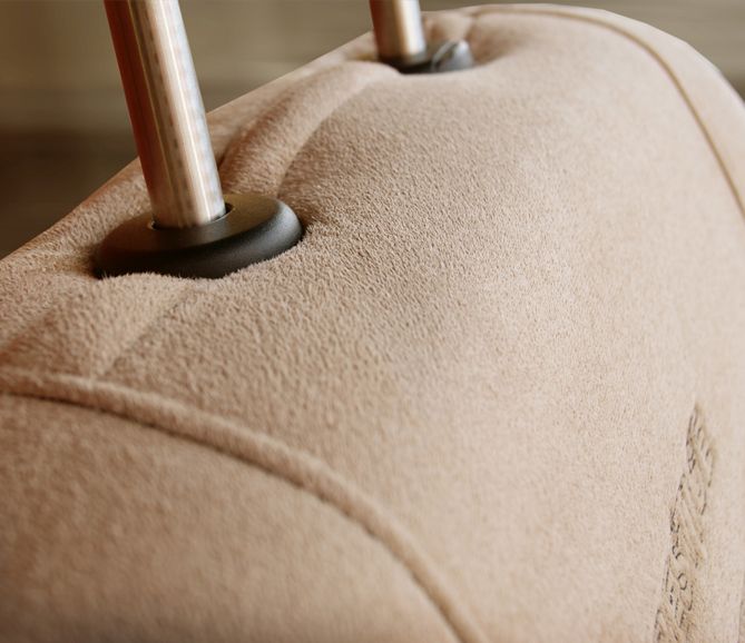 Pokrowce z alcantary na przód PRESTIGE 1+1 Beżowe do OPEL ANTARA zdjęcie 3