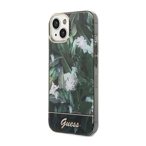 Guess Jungle Case - Etui iPhone 14 Plus (zielony) na Arena.pl