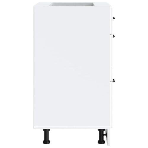 Szafka kuchenna dolna „Lucca” z białego drewna klejonego na Arena.pl