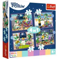 Puzzle 4w1. Dobranoc, Trefliki na noc. Trefliki przed snem