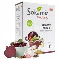 SOK Z KISZONEGO BURAKA 3l 100% Zakwas Witaminy Naturalnie Działa na Zdrowie