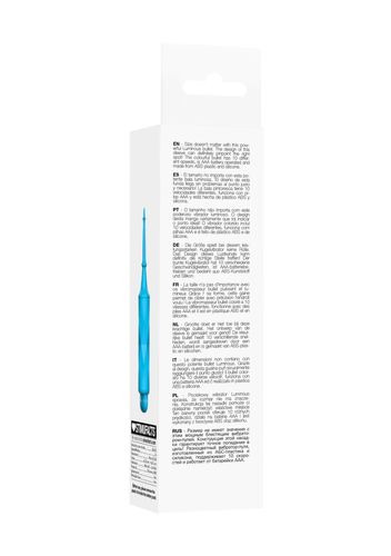 Circe - ABS Bullet With Sleeve - 10-Speeds - Turqiose na Arena.pl