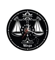 Zegar ścienny z płyty winylowej Waga 8.5