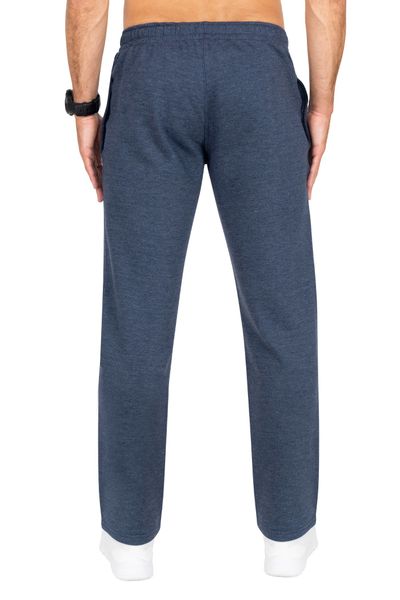 Spodnie dresowe granat melanż Daniel Rozmiar - 4XL zdjęcie 3