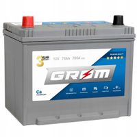 Akumulator GROM PREMIUM 75Ah 700A Japan Lewy Plus