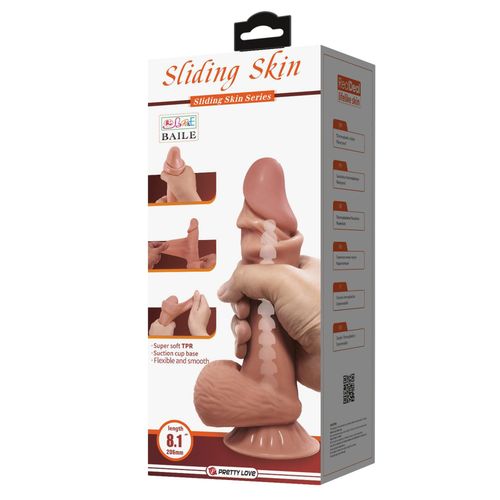 baile - sliding skin 8,1'', suction base bendable tpr na Arena.pl