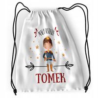 Plecak Sportowy Szkolny Dla Tomka Syna Dziecka Z Nadrukiem Ze Zdjęciem