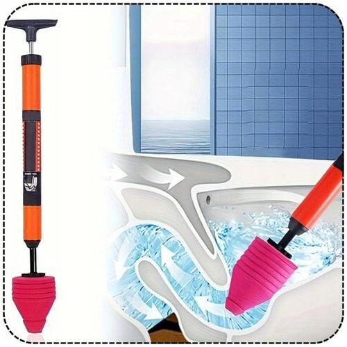 PRZEPYCHACZ DO RUR DO UDRAŻNIANIA KANALIZACJI POMPKA WC SYFONÓW ZLEWU na Arena.pl