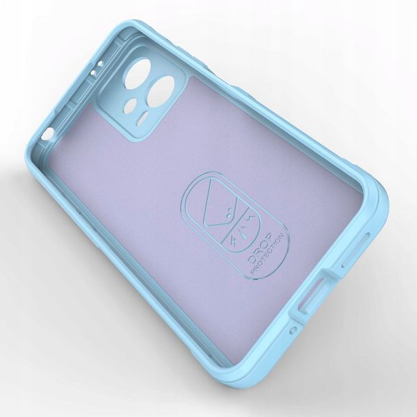 Plecki Magic Shield do Xiaomi Redmi Note 12 5G / Poco X5 5G niebieski zdjęcie 3