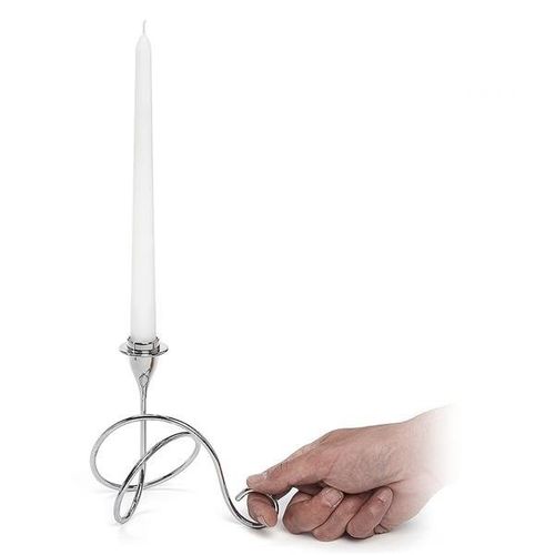 Świecznik FINGER, LOOP BLACK+BLUM na Arena.pl