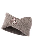 Jamiks ASOS opaska szeroka dla dziewczynki na jesień szara 46-48