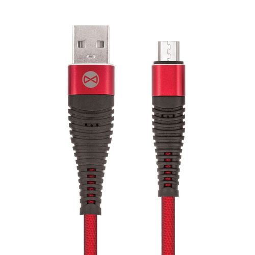 Kabel Forever micro-USB Shark czerwony 1m 2A na Arena.pl