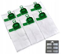 6x Worek PREMIUM do odkurzacza Vorwerk Kobold VK140/150 VK140 VK150 +ZAPACH