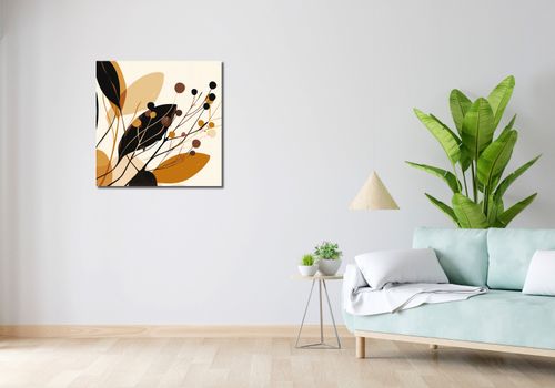 Obraz 70x70cm Jesienne Sylwety na Arena.pl