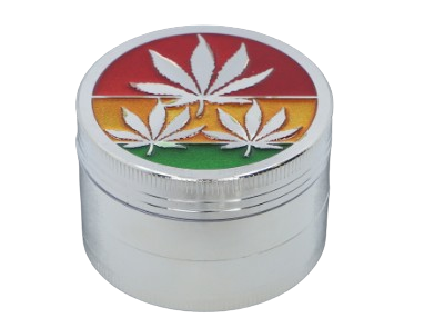 Srebrny Młynek Metalowy do Mielenia Tytoniu Suszu Liście Marihuany Grinder na Arena.pl