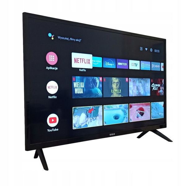 SMART TV LED 40 VIVAX 40LE20K DVBT2 PVR Android 11 zdjęcie 9