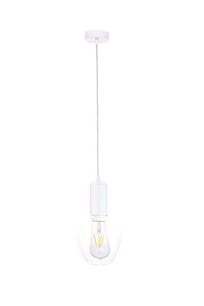 Lampa wisząca 1xE27 VERRE WHITE zdjęcie 1