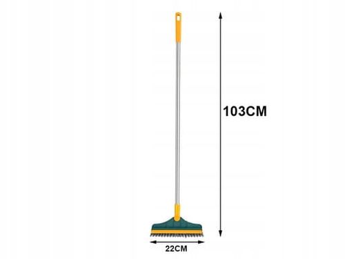 Szczotka ze ściągaczką myjka zmiotka z regulowaną końcówką uniwersalna na Arena.pl