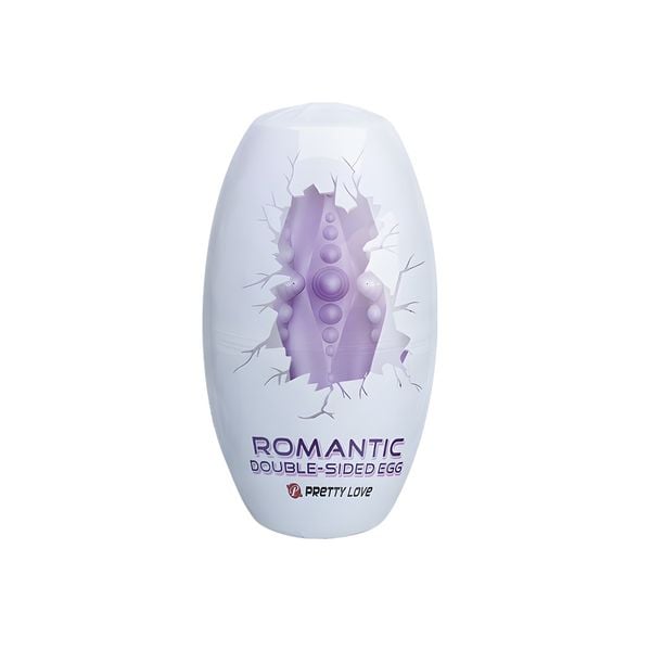 Masturbator Romantic Double Sided Egg Pretty Love zdjęcie 2