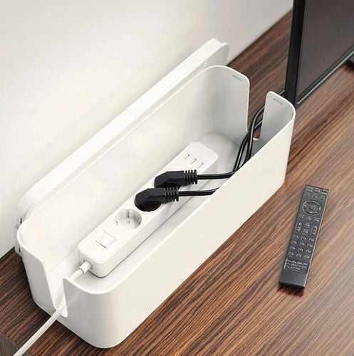 POJEMNIK ORGANIZER NA KABLE PUDEŁKO LISTWY KABLI M na Arena.pl