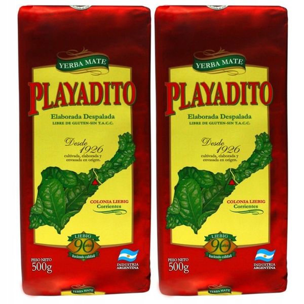 Yerba Mate Playadito Despalada 2x500g Argentyna zdjęcie 1