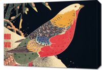 Obraz 70x50cm Golden Pheasant, Jakuchu Japoński Vintage