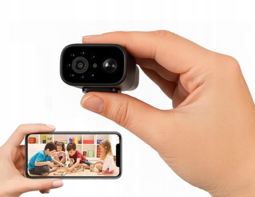 Mini kamera zewnętrzna wifi zdalny podgląd podczerwień 7 dni na Arena.pl