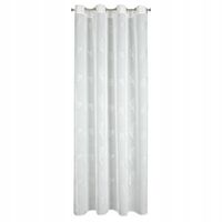 Firana gotowa na przelotkach SISI 140x250 Eurofirany biała