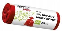 sp worki na odpady medyczne ldpe  60l 20szt
