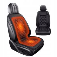 PODGRZEWANA PODUSZKA SAMOCHODOWA, GNIAZDO ZAPALNICZKI, NA ZIMĘ 12V