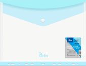 KOPERTA PP NA ZATRZASK Z PERFORACJĄ A4 NIEBIESKA TETIS