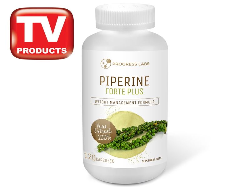 Piperine Forte 120kap - Progress Labs zdjęcie 1