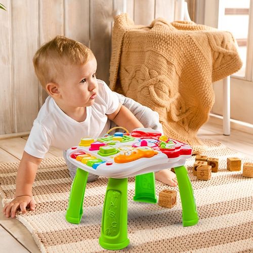CHODZIK PCHACZ INTERAKTYWNY STOLIK EDUKACYJNY PANEL 5w1 DLA DZIECI na Arena.pl