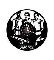 Zegar ścienny z płyty winylowej Star Trek 143.13