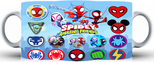 Kubek ceramiczny Spidey i Przyjaciele na Arena.pl