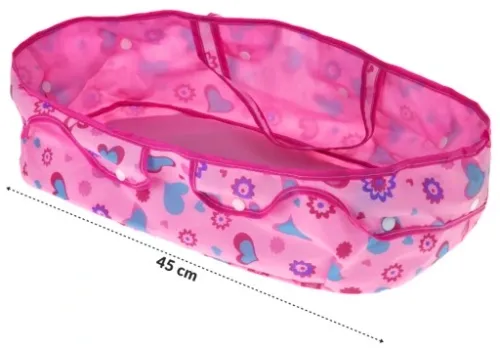 Wózek dla Lalek 2w1 Głęboki Gondola Nosidełko na Arena.pl