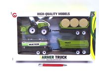 Traktor z przyczepami zestaw 9972-60B 03910