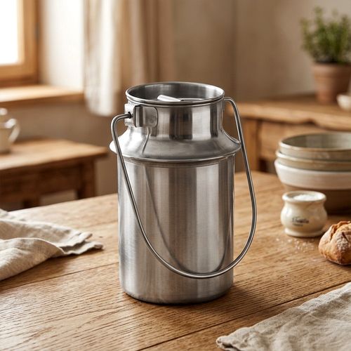 Kanka na mleko stalowa 1,9 l na Arena.pl